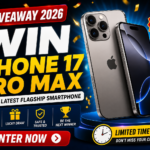 iPhone 17 Pro Max Giveaway 2026: Get a Chance to Win Apple's Latest Flagship Smartphone ChatGPT Image Jul 2, 2026, 09_41_33 AM